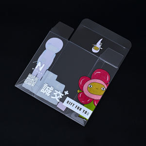 <span class=keywords><strong>Caja</strong></span> de embalaje de PET de PVC de cristal de vinilo <span class=keywords><strong>transparente</strong></span> personalizada Cajas plegables de embalaje de regalo de exhibición de PVC de plástico de <span class=keywords><strong>acetato</strong></span> <span class=keywords><strong>transparente</strong></span> - Product Image 3