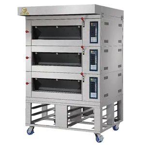 Estufa asador de pato LPG cúpula cono madera pizza alto combi tostadora bagel gas de convección máquina de fideos secos horno comercial