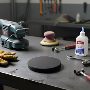 Tampon de polissage Ttake Disco Trizact AB9300 avec Velcro A65 - Product Image 3