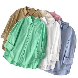 <span class=keywords><strong>Camicia</strong></span> <span class=keywords><strong>Giacca</strong></span> <span class=keywords><strong>Donna</strong></span> Primavera Estate in Poliestere Sottile, Protezione Solare, Maniche Lunghe, Stile Retrò Casual, Design di Nicchia - Product Image 5