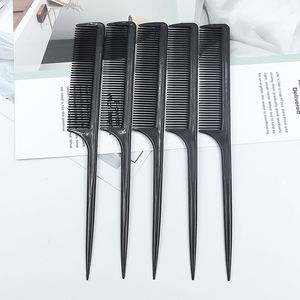 Peigne à cheveux à queue pointue, petit peigne de coiffure en plastique noir pour usage domestique - Product Image 3