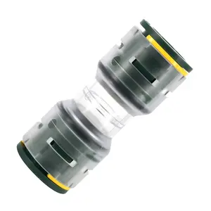 Alta qualità prezzo di fabbrica HDPE Micro tubo raccordo e condotto connettore dritto raccordi accoppiatore dimensioni 3/2.1 4/2.5 4/2.8 5/ 5/3.5