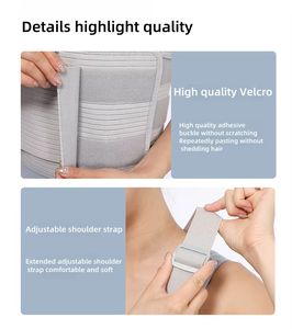<span class=keywords><strong>Ceinture</strong></span> de fixation <span class=keywords><strong>thoracique</strong></span> unisexe réglable et élastique pour blessures, confortable et respirante, vente en gros, robuste et confortable - Product Image 4