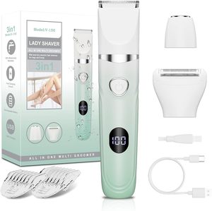 Tondeuse bikini <span class=keywords><strong>pour</strong></span> femmes, rasoirs électriques <span class=keywords><strong>pour</strong></span> femmes, <span class=keywords><strong>rasoir</strong></span> rechargeable <span class=keywords><strong>pour</strong></span> <span class=keywords><strong>poils</strong></span> <span class=keywords><strong>pubiens</strong></span>, <span class=keywords><strong>pour</strong></span> le bikini, le visage, les aisselles, les jambes - Product Image 3