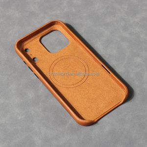 Da chính hãng trường hợp điện thoại với nút điều khiển máy ảnh tùy chỉnh điện thoại di động Bìa đóng hộp sản phẩm tùy chỉnh - Product Image 5