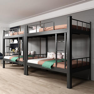 Literas de Metal para Hogares Pequeños o Familias con Varios Hijos Cama Doble de Metal para Dormitorio - Product Image 2