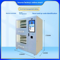 Armoire de gestion d'outils intelligente avec compartiments de stockage pour matériaux de haute valeur et suivi en temps réel des stocks ZSC-C02-02 1280x1780x450mm