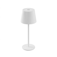 Lampe de bureau LED portable rechargeable sans fil pour restaurant et chambre, 3 couleurs, commande tactile, style classique minimaliste