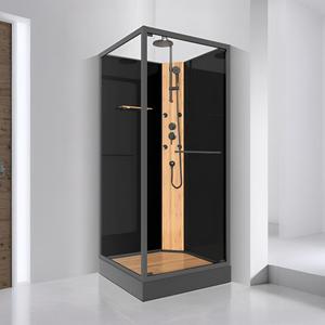 Cabina Doccia Personalizzabile in Colore e Dimensioni, Box Doccia Angolare Integrato per Chiropratica - Product Image 1