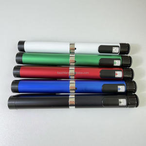 60IU 3ml Reusable Injection <b>Pen</b> Manual Dispensing Multiple Colors Metal <b>Pen</b> Injector Adjustable Dose Dial Cartridge Fit - Product Image 6