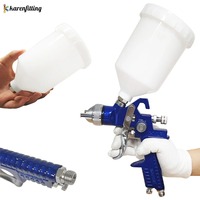 Pistol Semprot Cat Profesional Trend Baru, Atomisasi Pneumatik, untuk Pengecatan Furnitur Mobil dan Cat Mobil