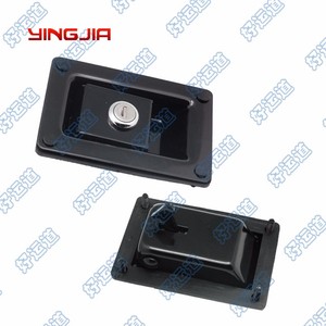 Serrure de boîte à outils de porte de camion Rv avec loquet de poignée de joint avec clés serrure de porte en acier inoxydable pour loquet de palette de camion de <span class=keywords><strong>caravane</strong></span> - Product Image 1