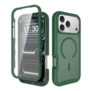 Coque Premium Translucide Mate pour <span class=keywords><strong>iPhone</strong></span> 17 18 Pro Max – Sensation Peau, TPU PC, Chargement Magnétique Sans Fil, Housse de Protection Luxe - Product Image 1