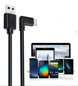 5m 3m ángulo recto 90 3A usb 3,0 tipo-c usb <span class=keywords><strong>de</strong></span> carga rápida <span class=keywords><strong>cable</strong></span> <span class=keywords><strong>de</strong></span> datos para oculuses búsqueda <span class=keywords><strong>2</strong></span> - Product Image 1