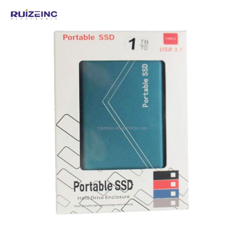 Новый заводской компьютер RUIZEINC Type-C, ноутбук, жесткий диск для телевизора, твердотельный накопитель, внешний портативный SSD 1 ТБ, Can OEM
