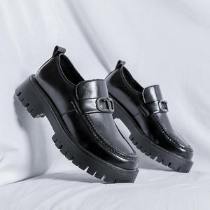 Chaussures pour hommes de haute qualité, élégantes, en tissu maillé rétro, respirantes, légères, à semelle plate, pour mariage, affaires, formelles - Product Image 1