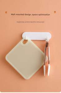 Antibacterial Food Grade PP Double-Sided Use Cutting <b>Board</b> Three <b>Boards</b> Three Uses Prevent Odor <b>Transfer</b> - Product Image 5