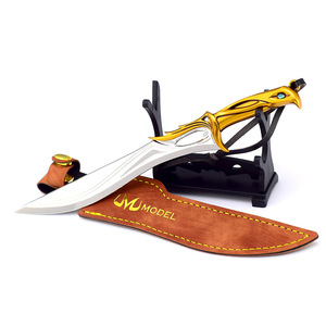 Espada Sovereign de Valorant de 18 cm, Totalmente Metálica con Funda de Cuero, Coleccionable para Juegos, Adorno, Espada, Llavero, Colgante, Regalo para Niño - Product Image 2
