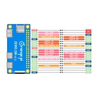 Orange Pi Zero 2W d'origine avec puce Allwinner H616, prise en charge BT5.0 WIFI5.0, carte de développement informatique à puce unique, mini carte mère