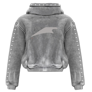 <span class=keywords><strong>Felpa</strong></span> <span class=keywords><strong>con</strong></span> cappuccio in stile Street americano <span class=keywords><strong>con</strong></span> cappuccio in stile Denim <span class=keywords><strong>blu</strong></span> completo <span class=keywords><strong>con</strong></span> Zip pesante oversize <span class=keywords><strong>con</strong></span> cappuccio in strass Hip Hop - Product Image 5