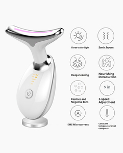 Vibration <strong>Facial</strong> <strong>Massage</strong> Device for Neck Face Firming Wrinkle Removal Lift Sagging Skin Care With Smooth Firmness Beauty Usage - Product Image 4