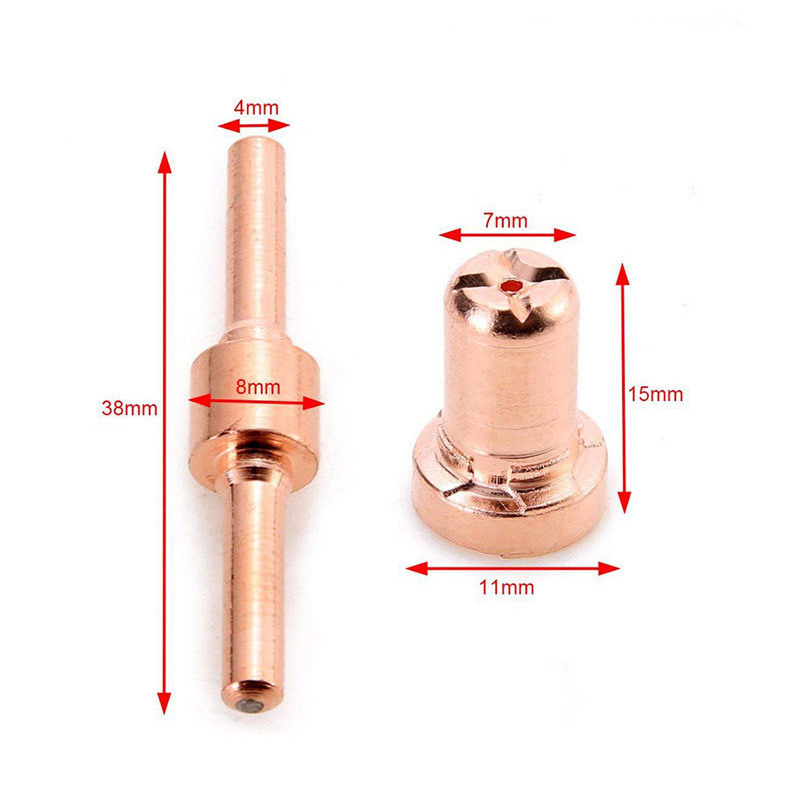 High Quality PT31 plasma cutting torch consumable nozzle electrode for plasma torch PT-31