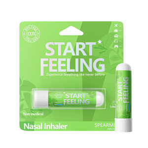 4-in-1Premium Mint Herbal Nasal Inhaler Combo Natural Ingredients & <b>Essential</b> <b>Oils</b> Prevents Drowsiness Relieves Nasal Congestion - Product Image 3