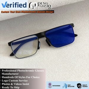 <span class=keywords><strong>Gafas</strong></span> metálicas flexibles fotocromáticas con filtro de luz azul <span class=keywords><strong>para</strong></span> hombre, <span class=keywords><strong>para</strong></span> lectura, computadora, oficina, trabajo en interiores y exteriores, antirreflejos, pesca - Product Image 1