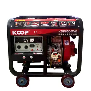 Generator Las diesel 160A 200A senyap harga pabrik set generator Las 50HZ berpendingin