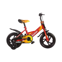 Bicicleta QUQI de 12 Pulgadas para Niños y Niñas, con Cuadro de Acero al Carbono, Ruedas de Entrenamiento, Frenos y Canasta de Plástico
