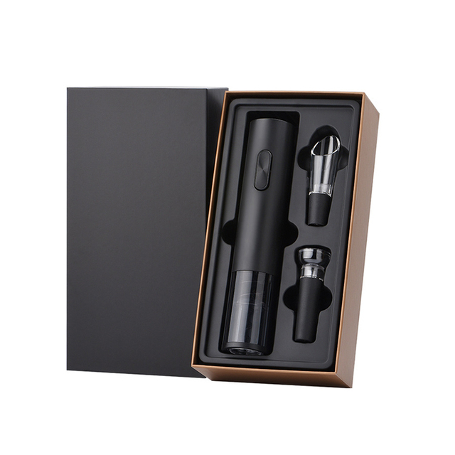 Custom Wine Opener Gift Set Electric Automatic Corkscrew Bottle Wine Opener Set With Box