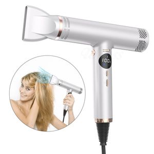 Hair Dryer 110000 Rpm Ionic High Speed With Diffuser And Concentrator Nozzle Heat Protection For Hair Care - Product Image 3