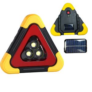 Xách tay Tripod COB an toàn màu đỏ cảnh báo dấu hiệu bảo trì xe phản quang USB sạc ABS Ngọn Đuốc Đèn pin <span class=keywords><strong>Led</strong></span> làm việc ánh sáng - Product Image 5