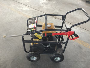 Laveuse <span class=keywords><strong>haute</strong></span> <span class=keywords><strong>pression</strong></span> de qualité supérieure, <span class=keywords><strong>meilleur</strong></span> prix, vente chaude, marque FSH, Jiangsu Chine, 3600 PSI (248 BAR) avec moteur à essence Robin - Product Image 5