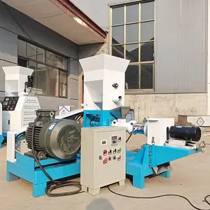 Shrimp Pet Food Dog Fish Feed Making Granulator Floating Small Floating Feed Extruder Machine For Fish