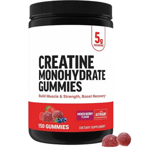 Gomitas de Creatina Monohidrato OEM/ODM, Suplemento de Creatina Orgánica, Fortalece los Músculos, Apoya la Recuperación de Energía, 5 g por Porción - Product Image 1