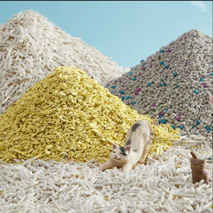 Litière pour chat <span class=keywords><strong>bio</strong></span> au <span class=keywords><strong>tofu</strong></span> de soja, fraîcheur longue durée, absorption maximale de la liquide, sans poussière, vente en gros - Product Image 1
