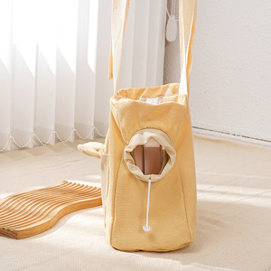Lightweight and portable <b>cat</b> bag, easy to carry, shoulder bag, canvas <b>backpack</b>, dog/pet walking bag, 3D breathable pet carrier. - Product Image 3