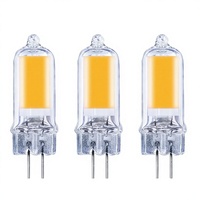 Lampe LED COB G4 Dimmable Ledfora 3W-8W avec puce Epistar, angle de faisceau 360°, ampoule en cristal, DC 12V, IP44, garantie 3 ans, remplace les spots