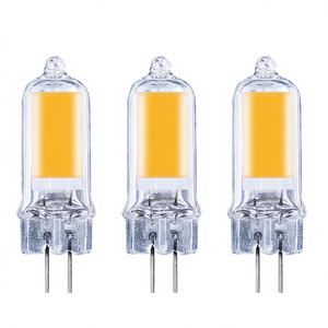 Lámpara LED COB G4 Regulable de 3W 4W 6W 8W, Bombilla de Cristal AC/DC 12V, Reemplaza Halógenas de 15W 20W 25W 30W para Lámparas de Araña y Focos - Product Image 1