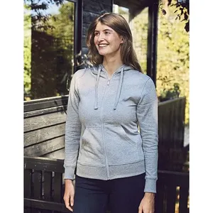 Sweat à capuche avec fermeture éclair, merchandising durable - Product Image 3