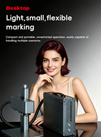 Máquina de Marcado Láser de Fibra de 30W, 2026, Portátil, Pequeña, Totalmente Automática, de Alta Precisión, con Enfriamiento por Aire, para Etiquetas Metálicas, con Certificación CE