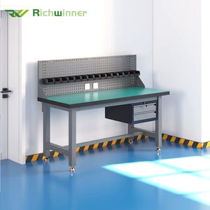 Mesa <span class=keywords><strong>de</strong></span> <span class=keywords><strong>Trabajo</strong></span> Robusta con Certificación ESD para Fabricación en Cuarto Limpio con Superficie Lisa y Estándar <span class=keywords><strong>de</strong></span> Control Estático Estricto - Product Image 6