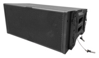 Système de sonorisation professionnel IPALED AK-208A + AK-208S, double enceinte passive à ligne acoustique de 8 pouces en néodyme avec caisson de basses de 18 pouces