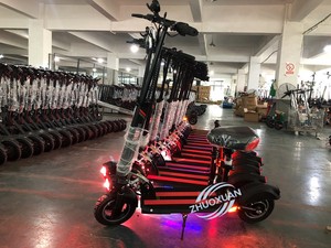 Nouvelle trottinette électrique pliable XINBANGYANG, batterie au lithium 60V, double propulsion, trottinette électrique tout-terrain pour adultes - Product Image 3