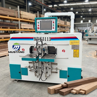 Machine à mortaiser CNC automatique Mustang MDK3113 à double broche, moteur 7KW, 6000-12000R/MIN, haute performance pour bois/MDF, 380V triphasé, garantie 1 an