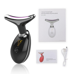 Productos de Belleza Antiarrugas con Vibración Iónica de Moda, Máquina para Levantar la Piel del Rostro y el Cuello, Masajeador Reafirmante Antiarrugas - Product Image 2