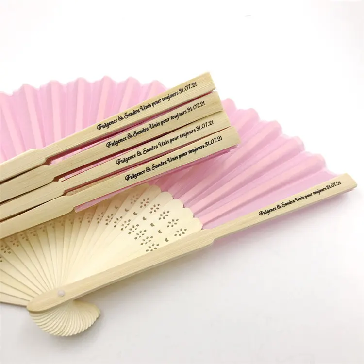 Özel Diy boş kağıt yelpaze 7 inç taşınabilir el Fan boyama beyaz renk yelpaze