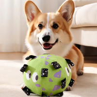 Ballon de football gonflable couineur pour animaux de compagnie, jouet interactif d'extérieur pour chien, vente en gros d'usine - Offre Spéciale
