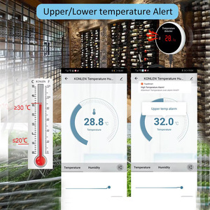 Capteur de température intelligent Tuya Wifi, 3 mètres, télécommande numérique, hygromètre, thermomètre, alarme de <span class=keywords><strong>piscine</strong></span>, surveillance à <span class=keywords><strong>distance</strong></span> - Product Image 5